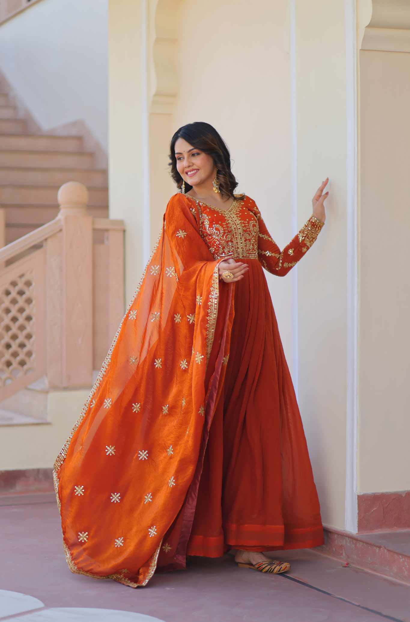 Designer Wedding & Festive Wear Ethnic Dress for Women