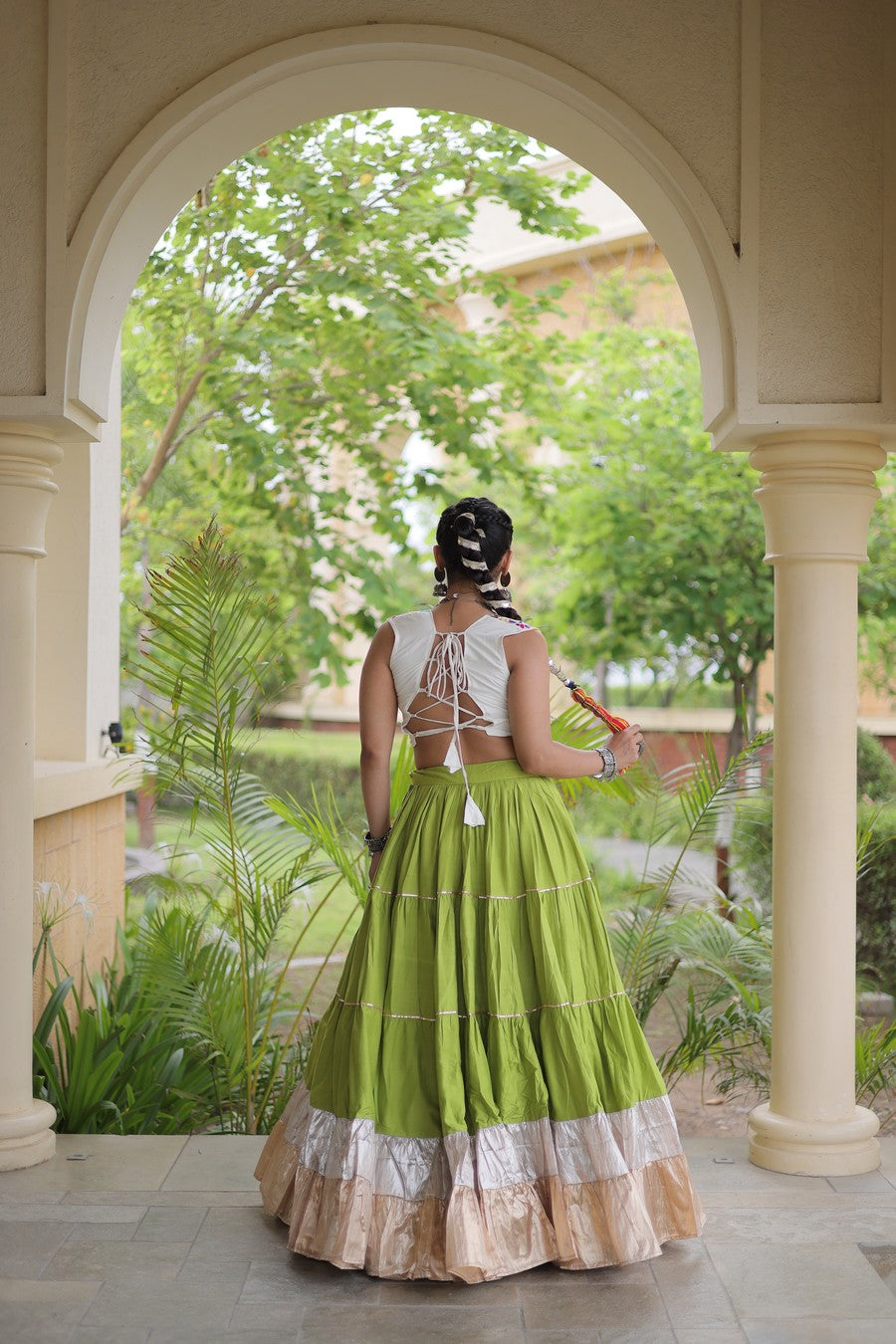 Women’s Designer Embroidered Lehenga Choli Set | Ethnic Flared Skirt with Traditional Blouse | Wedding & Festive Wear