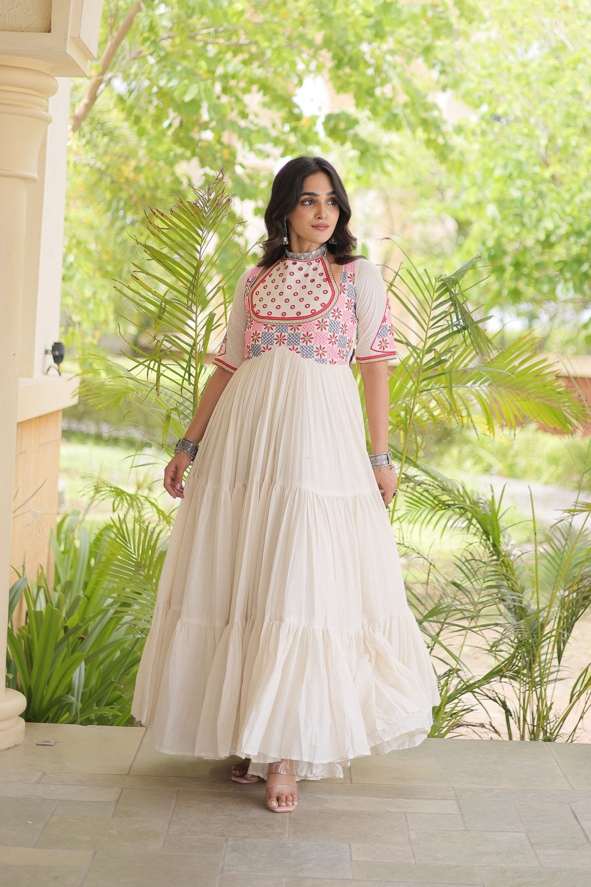 Designer Embroidered Anarkali Gown for Women | Ethnic Festive Wear Dress