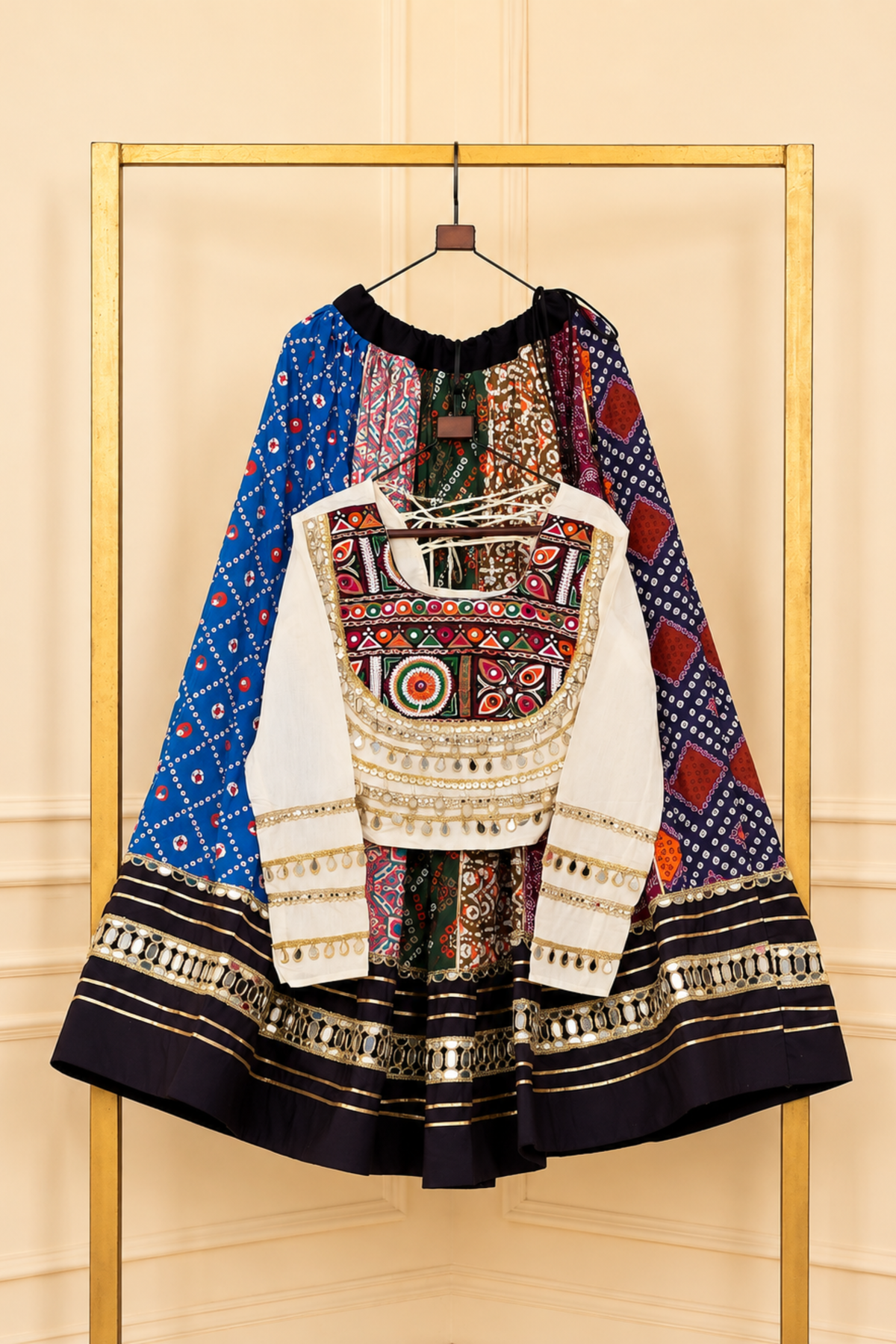 Women’s Designer Embroidered Lehenga Choli Set | Ethnic Festive Wear Outfit