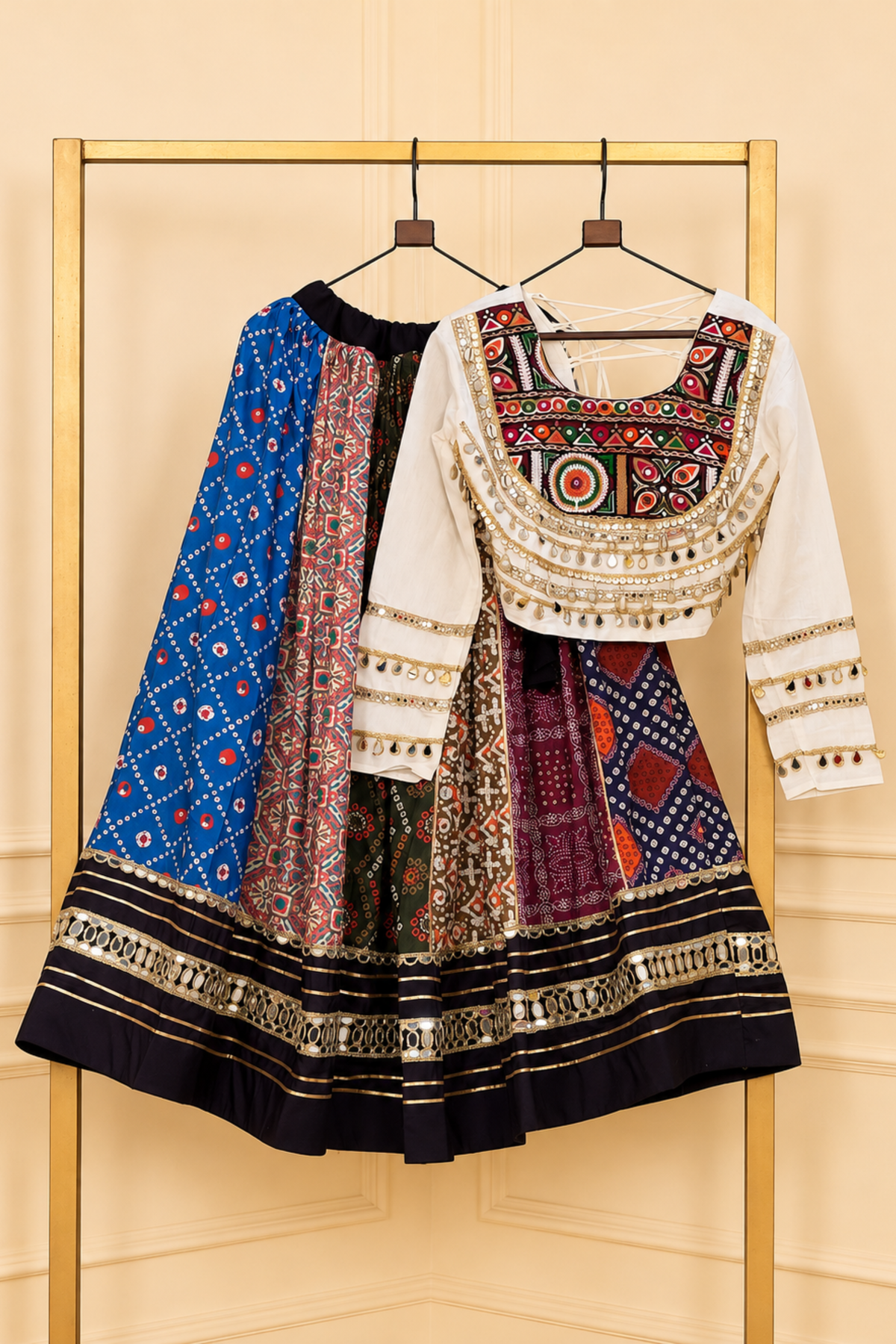 Women’s Designer Embroidered Lehenga Choli Set | Ethnic Festive Wear Outfit
